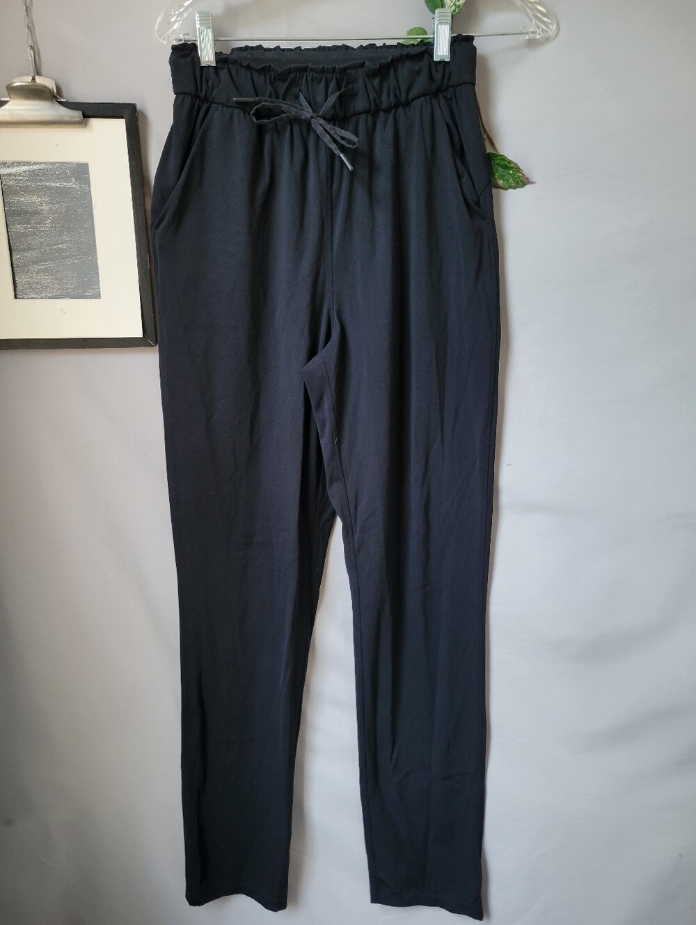 Lululemon Keep Moving High Rise Full Length Pant Black 4